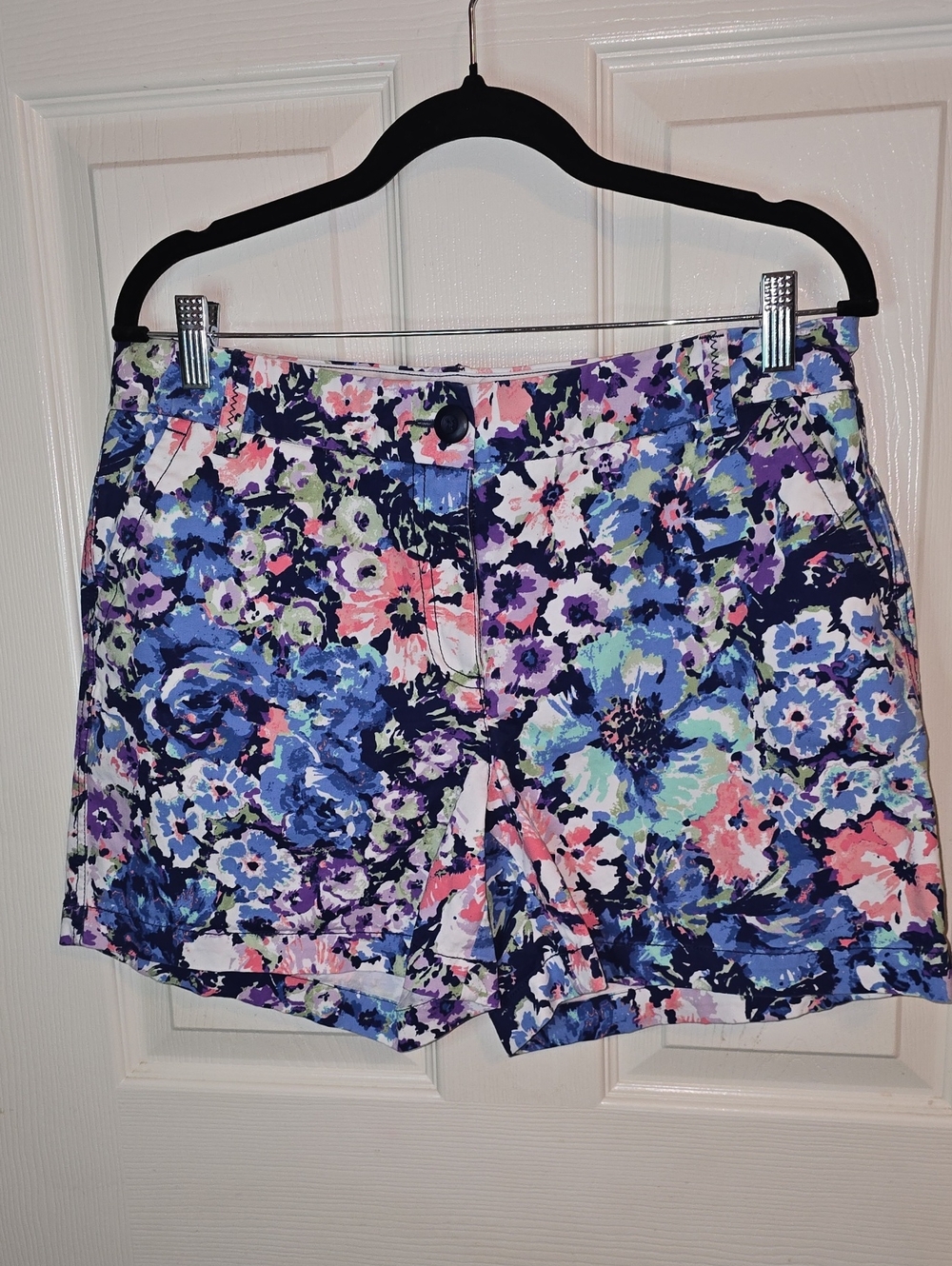 Floral Multicolor Women's Denim Shorts